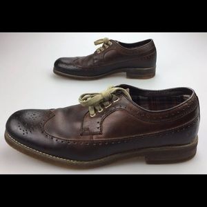 🇺🇸 Bed Stu Brown Wingtip Oxfords 10.5